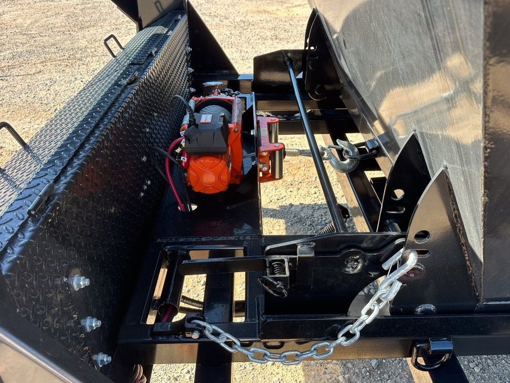 Stryker 14' GN Roll Off Bundle (2) 7k Axles + Bin 4' Walls - Roll Off Packages - RO 14' Gooseneck - Stryker Dealership Group