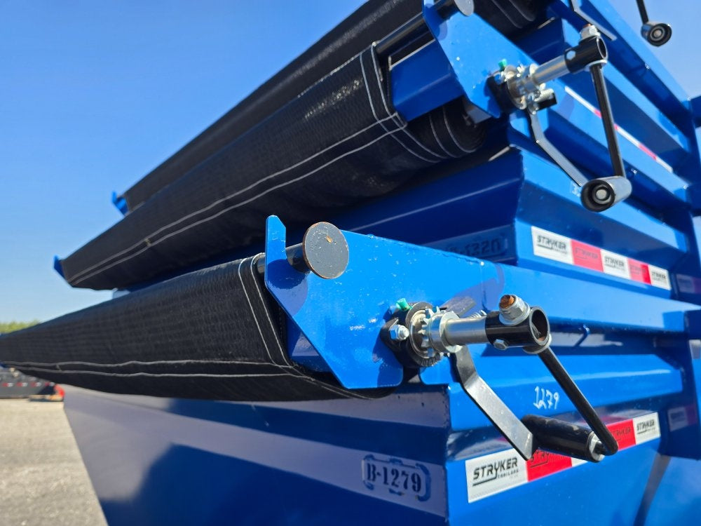 Stryker 16' BP Roll off Bundle (2) 7k Axles + 3 Bins w/ 4' Walls - Roll Off Packages/RO 16' Bumper Pull - Stryker Dealership Group