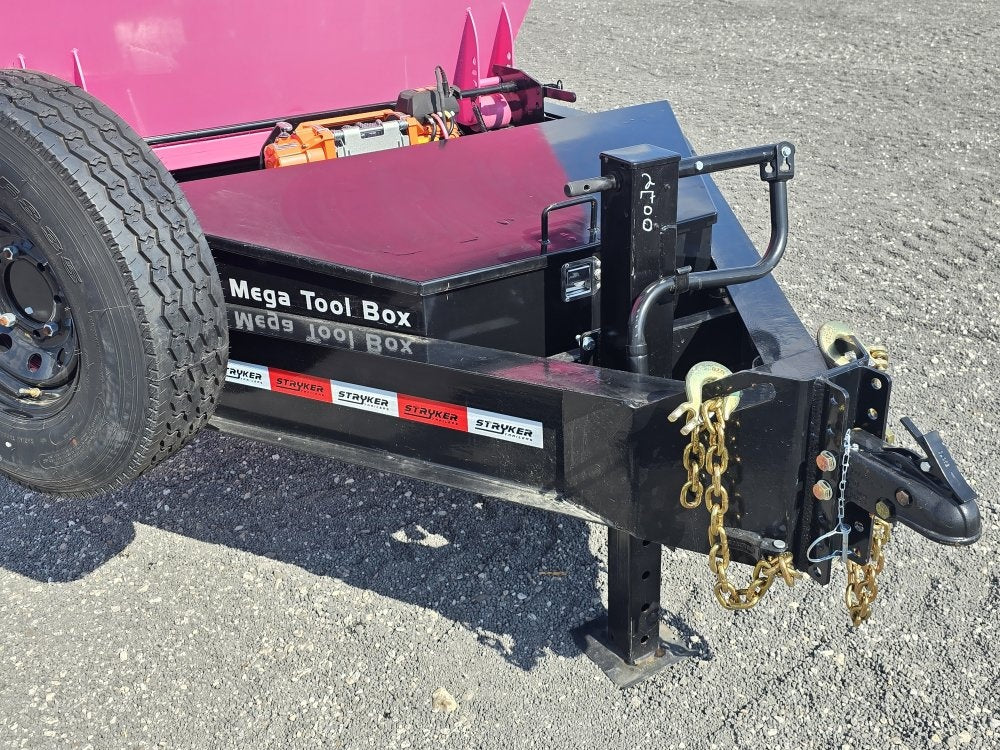 Stryker 16' BP Roll off Bundle (2) 7k Axles + 3 Bins w/ 4' Walls - Roll Off Packages/RO 16' Bumper Pull - Stryker Dealership Group