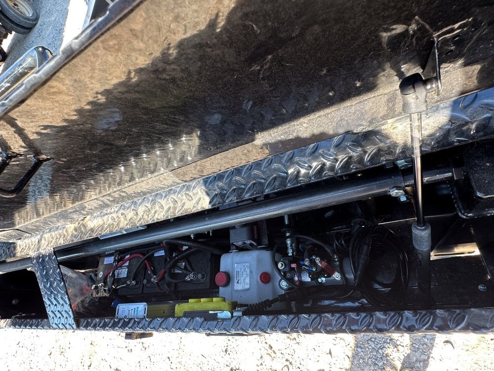 Stryker 16' GN Roll off Bundle (2) 8k Axles + 3 Bins w/ 4' Walls - Roll Off Packages/RO 16' Gooseneck - Stryker Dealership Group