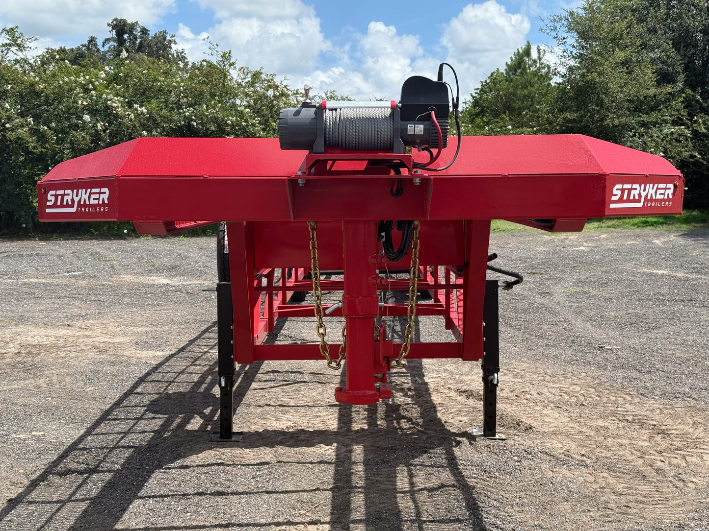 Stryker 50' Wedge 3 Car Hauler (3) 7k axles w/ winch - De-rated 12k GVWR