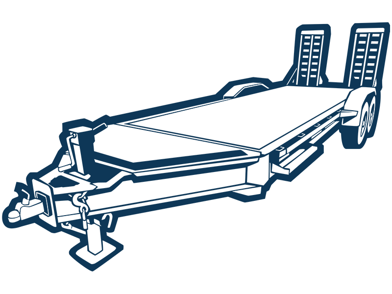image Low Profile Equipment Trailers