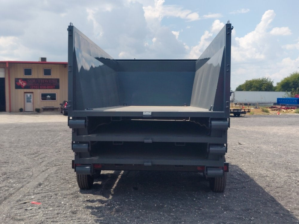 Dura Haul 16' GN Roll off Bundle (2) 8k Axles + 3 Bins w/ 4' Walls 10973