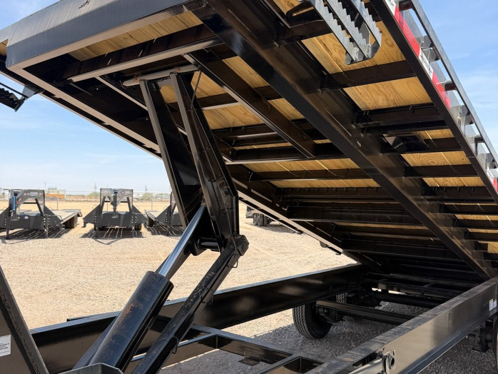 26' Horizon FFT Gooseneck Full Deckover Tilt Trailer - (2) 10K Axles 016929