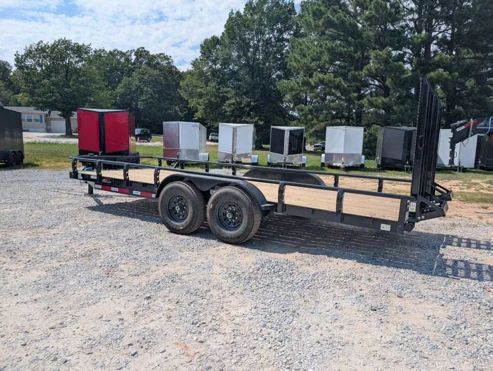 20' Horizon UTZ Bumper Pull Utility Trailer - (2) 3.5K Axles 11103