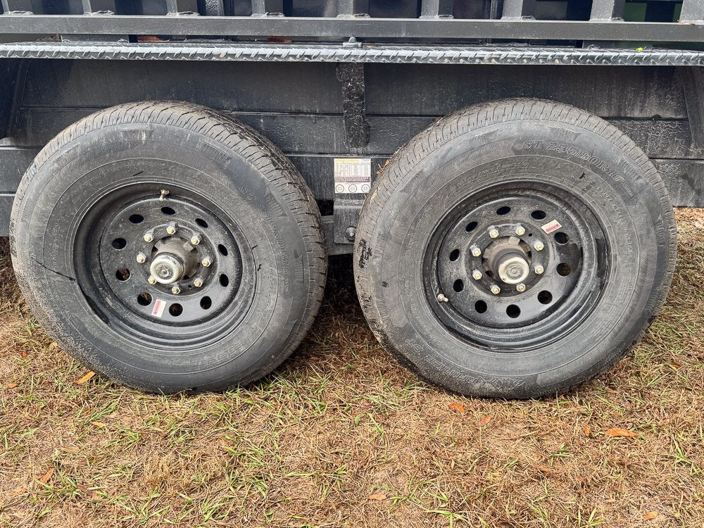 14' x 7' Manufacturer Bumper Pull Dump 44162