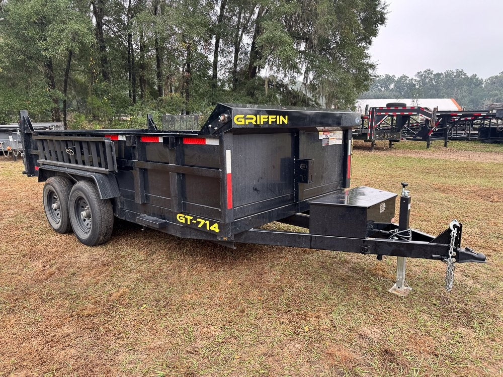 14' x 7' Manufacturer Bumper Pull Dump 44162