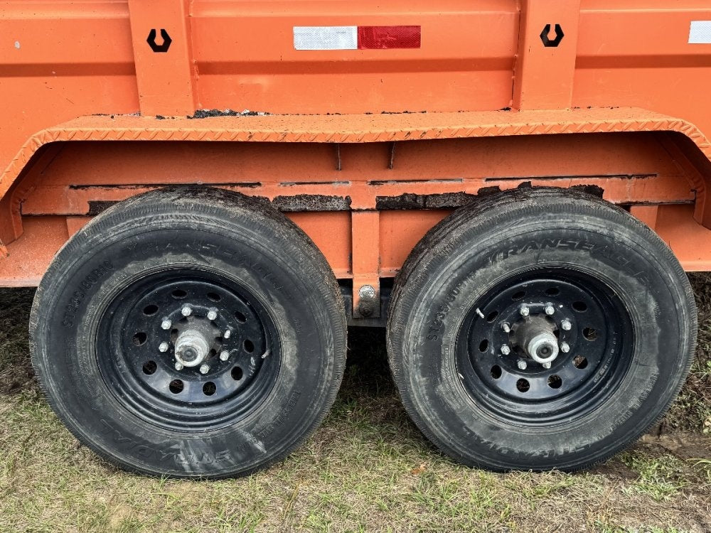 14' x 7' ED Trailers Bumper Pull Dump 881