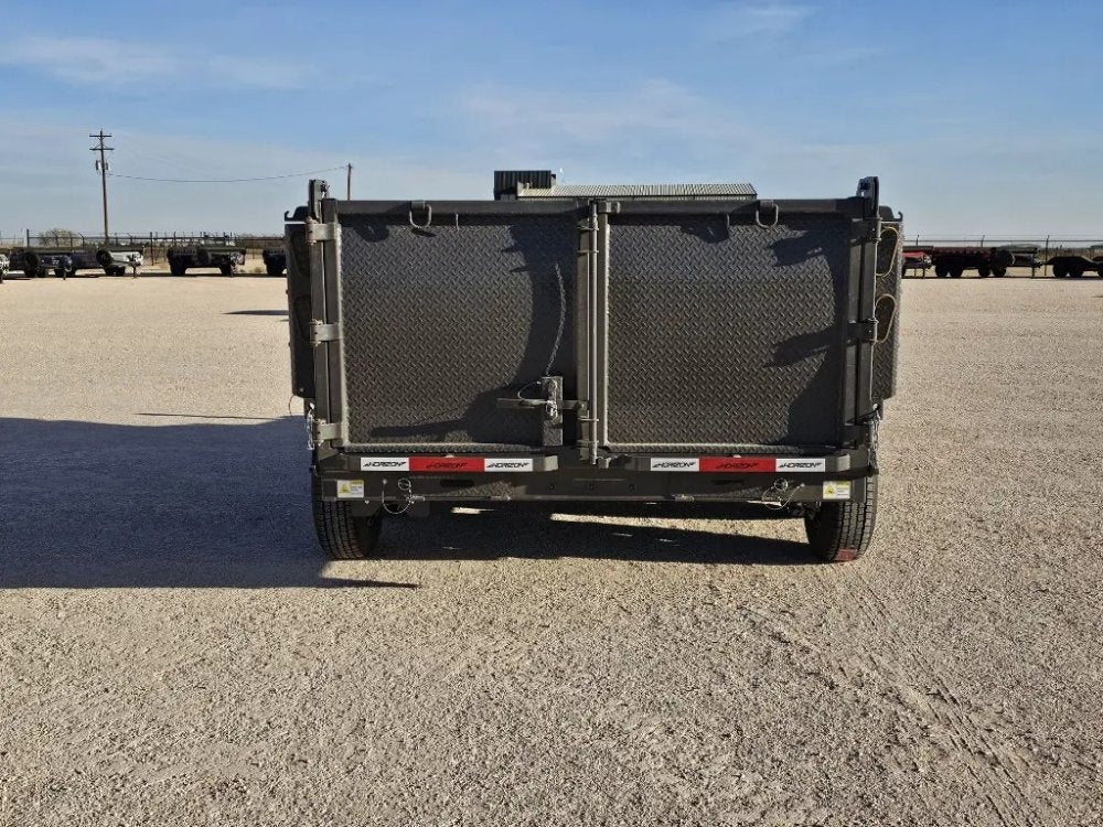 12' Horizon HZ6 Bumper Pull Dump Trailer 36" Side Walls - (2) 5.2K Axles 15964