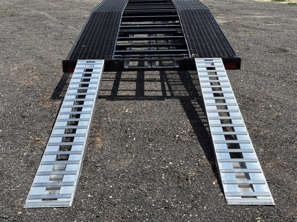 36' Stryker Bumper Pull Mesh Deck Multi Car Hauler - (2) 8k Axles 004562