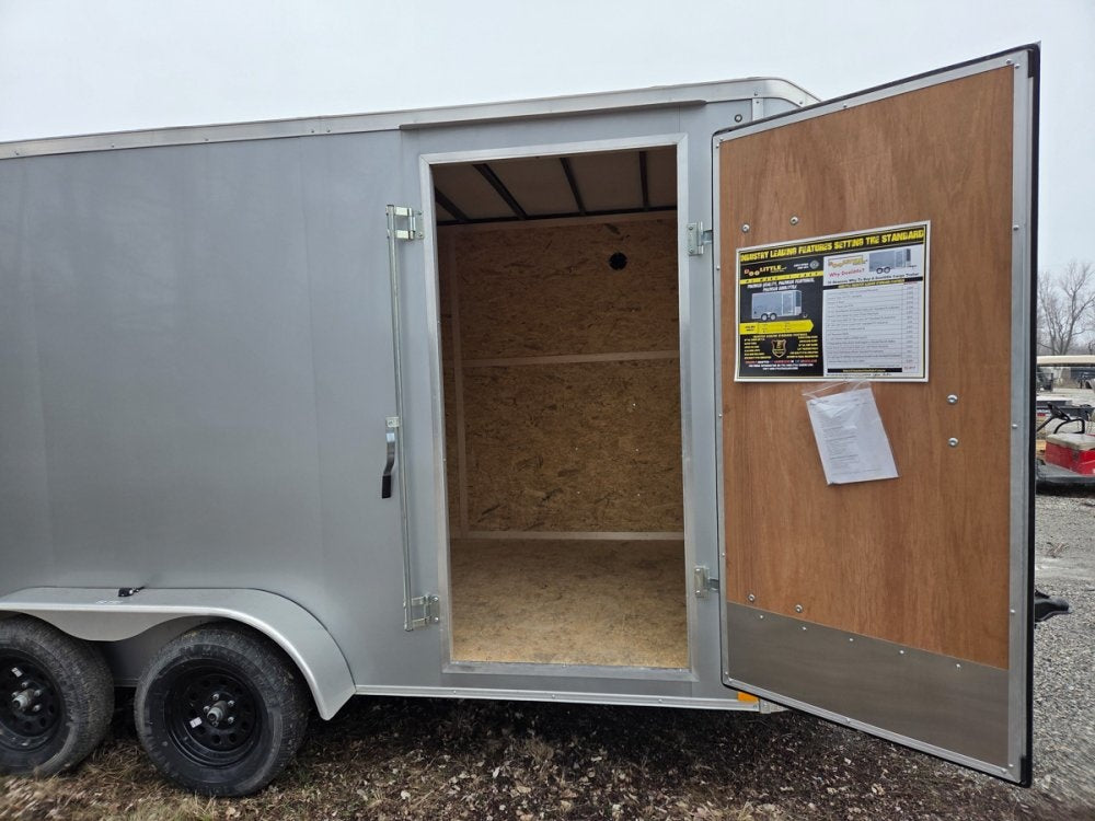 7 x 14 Doolittle Enclosed Trailer - (2) 3.5k Axle 70748