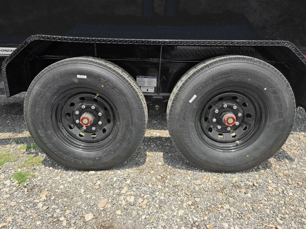 Horizon 16' RDZ GN Roll off Bundle (2) 8k Axles + 3 Bins w/ 4' Walls 1144-C