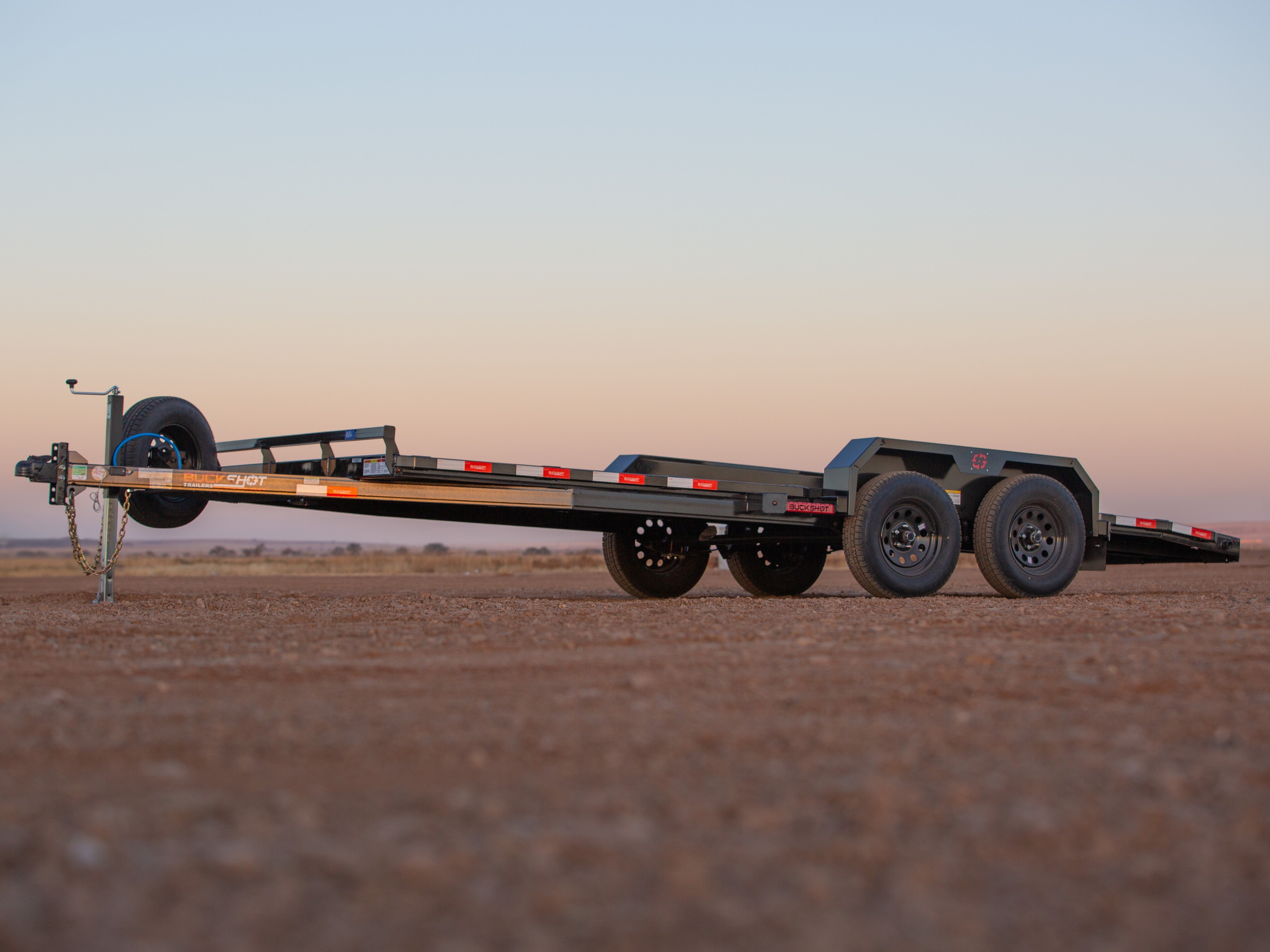 Buckshot Caliber Bumper Pull Car Hauler