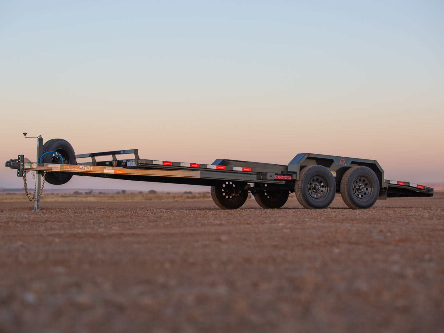 Buckshot Caliber Bumper Pull Car Hauler