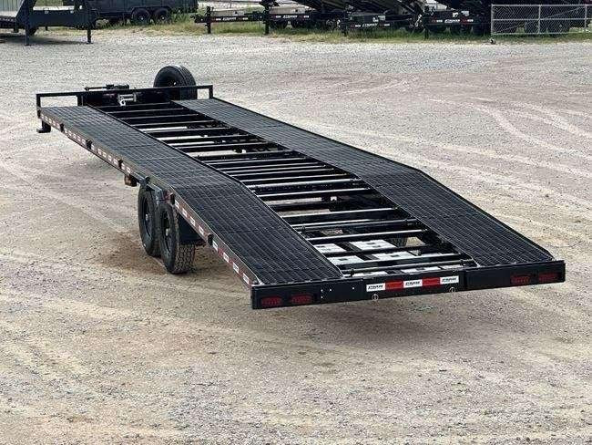 24' Horizon HET Gooseneck Equipment Tilt Trailer Drive Over Fenders - (2) 10K Axles 15459