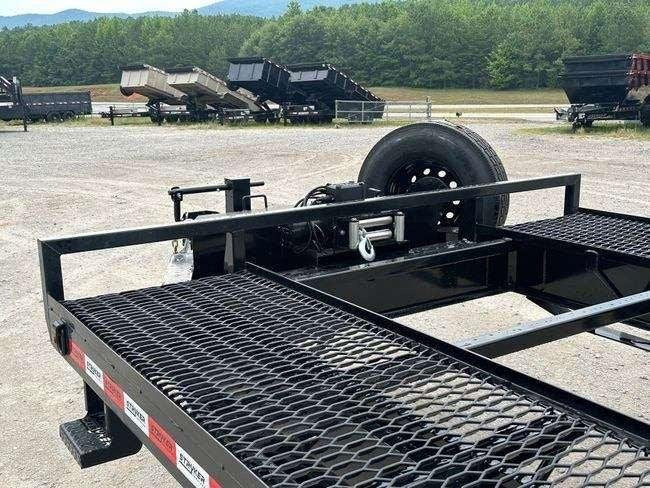 24' Horizon HET Gooseneck Equipment Tilt Trailer Drive Over Fenders - (2) 10K Axles 15459