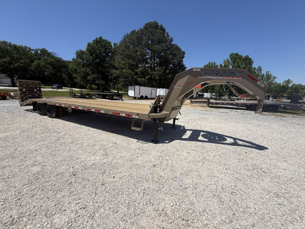 Horizon FHZ 30' Deck Over Gooseneck Trailer (25'+5') - (2) 10K Axles 16439