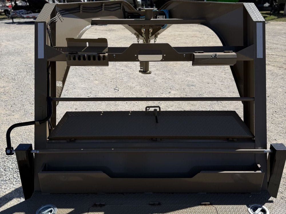 Horizon ETZ 24' Tilt Drive Over Fender Goosneck Trailer 8K (16'+8') 15553
