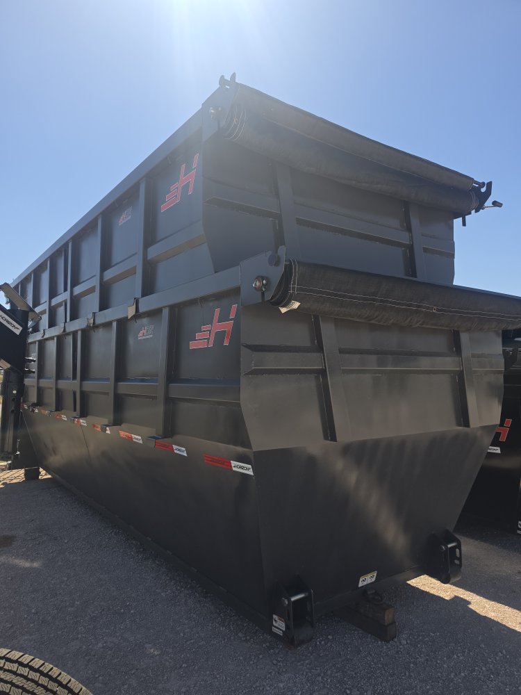 20' Horizon HDZ Roll Off Bin 6' Wall + Tarp 010116