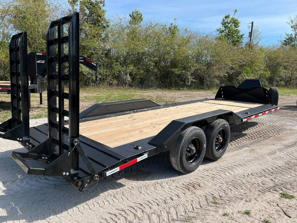 20' Horizon HET Bumper Pull Equipment Tilt Trailer - (2) 10K Axles 017817