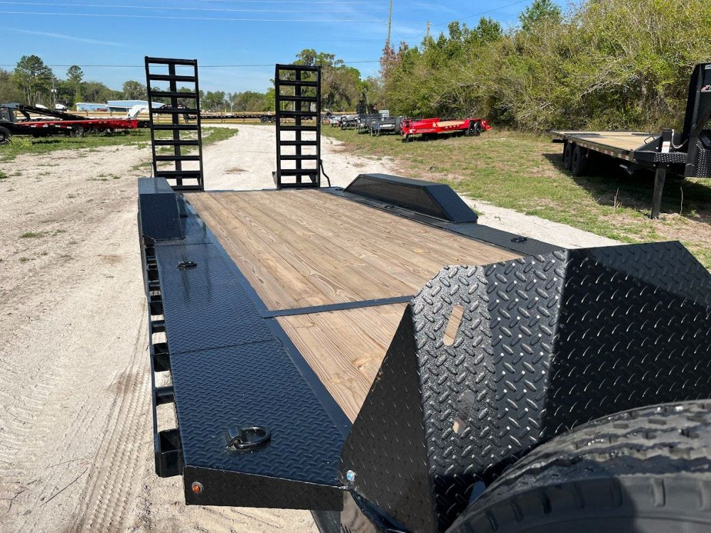 20' Horizon HET Bumper Pull Equipment Tilt Trailer - (2) 10K Axles 017817