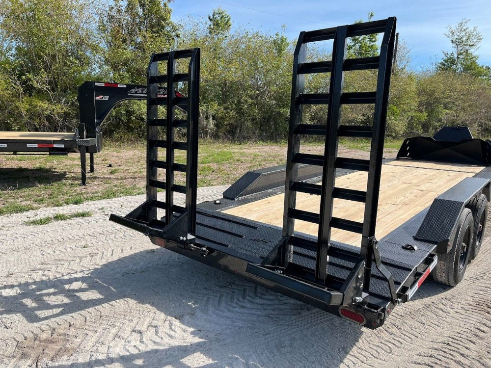 20' Horizon HET Bumper Pull Equipment Tilt Trailer - (2) 10K Axles 017817