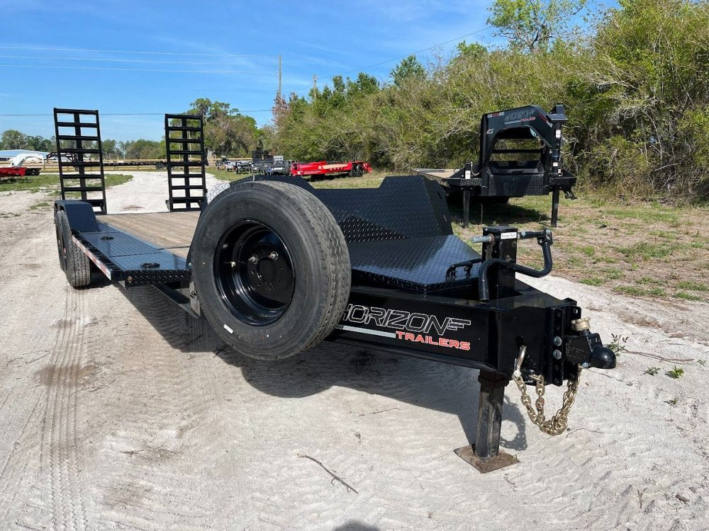 20' Horizon HET Bumper Pull Equipment Tilt Trailer - (2) 10K Axles 017817