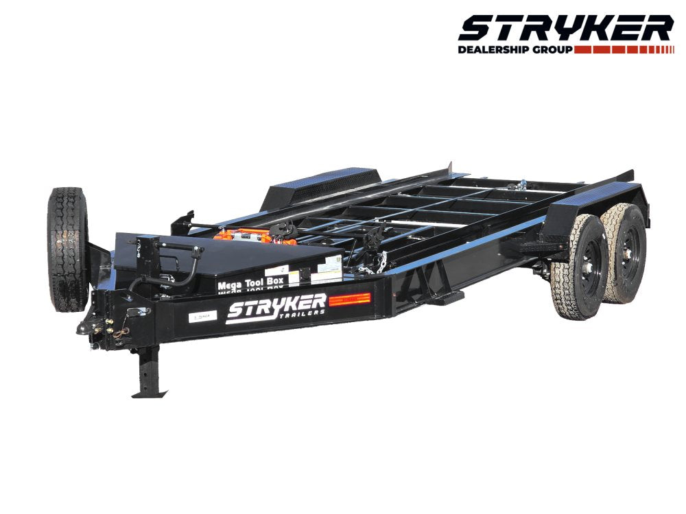22' Horizon ETZ Bumper Pull Equipment Tilt Trailer - (2) 8K Axles 017608