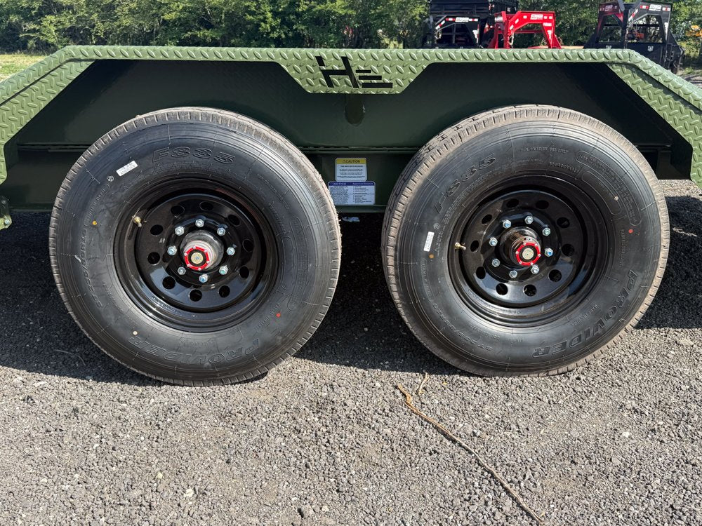 7x16x7 TA2 Steel Pines Enclosed Trailer 042088
