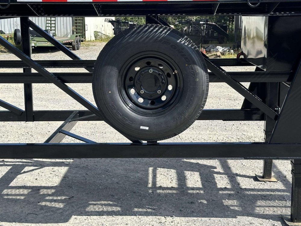 16'x83"x2' Hroizon HZ7 Gooseneck Dump Trailer 021042