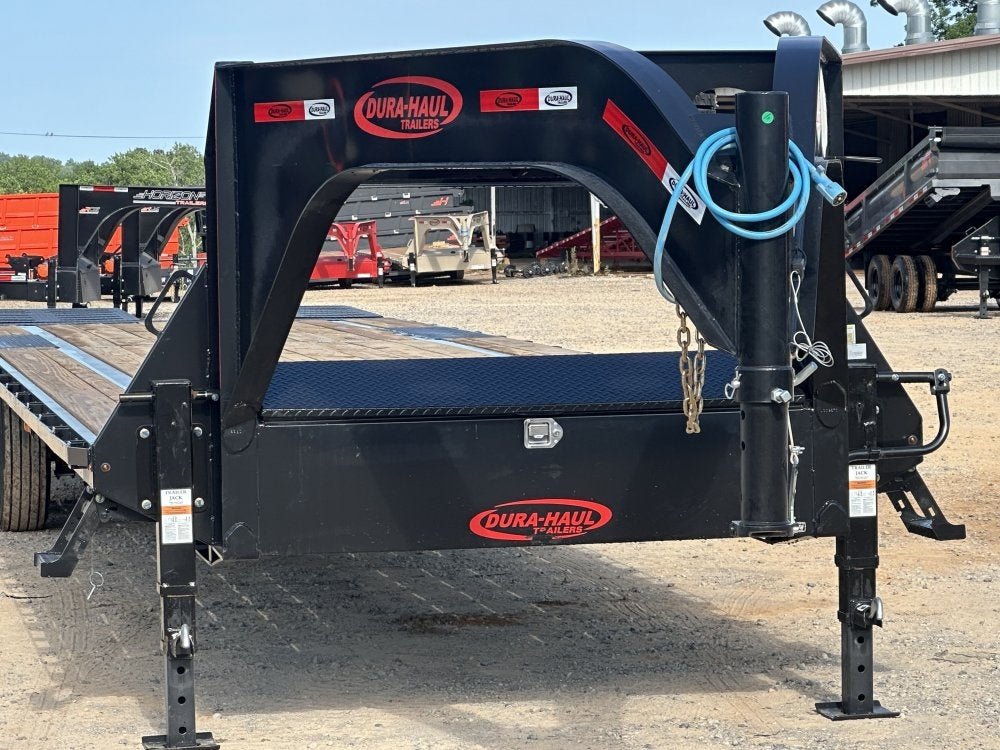 35' DKO Gooseneck Deckover 30'+5' Mega Ramps (2) 8K Axles 10734