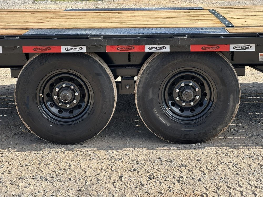 35' DKO Gooseneck Deckover 30'+5' Mega Ramps (2) 8K Axles 10734