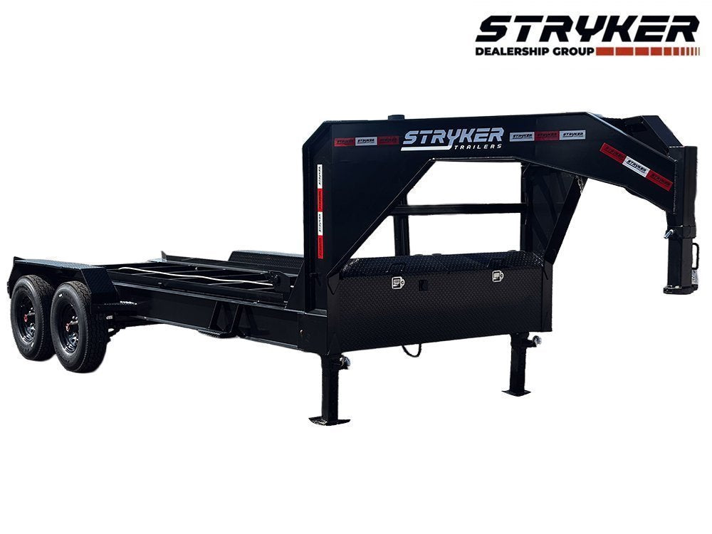16' Gooseneck Roll Off Base Trailer (2) 8K Axles 14 ply Tires 003119