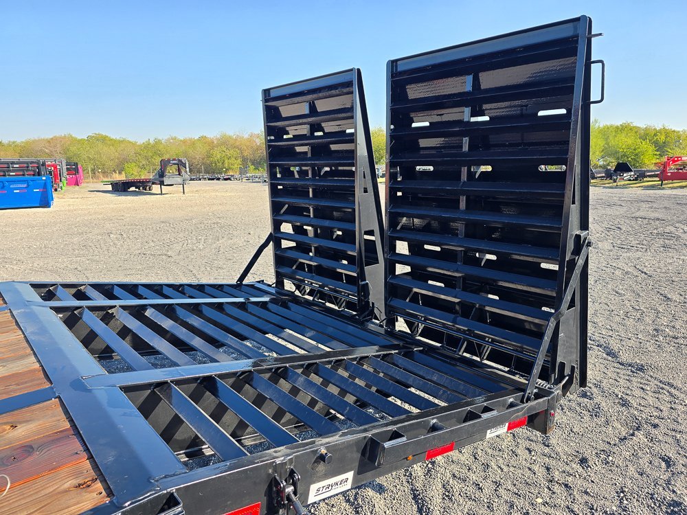 40' Stryker Gooseneck Dual Wheel Deckover Trailer Mega Ramps - (2) 10K Axles 2301