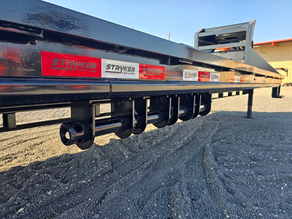 40' Stryker Gooseneck Dual Wheel Deckover Trailer Mega Ramps - (2) 10K Axles 2301