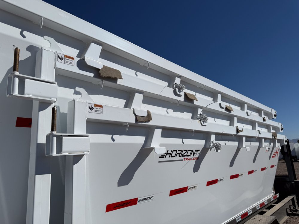 Horizon 16' RDZ GN Roll off Bundle (2) 8k Axles + 3 Bins w/ 4' Walls 13902