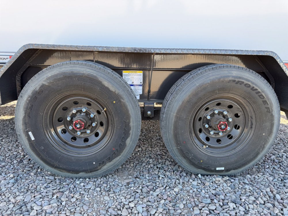 Horizon 16' RDZ GN Roll off Bundle (2) 8k Axles + 3 Bins w/ 4' Walls 13902