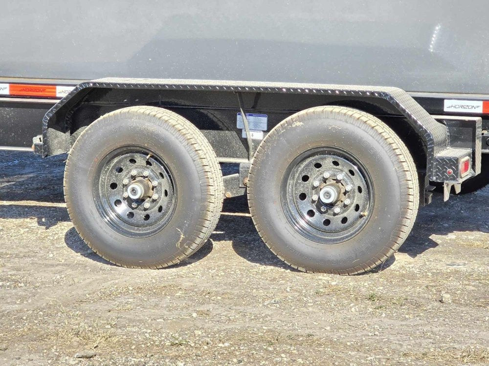 Horizon 14' RDZ GN Roll off Bundle (2) 7k Axles + 3 Bins w/ 4' Walls 13358