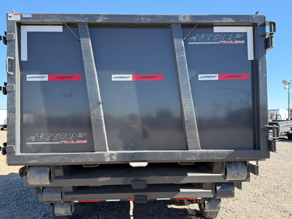 Horizon 16' RDZ GN Roll off Bundle (2) 8k Axles + 3 Bins w/ 4' Walls 13900