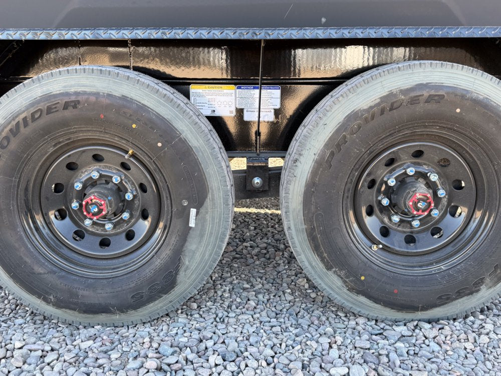 Horizon 16' RDZ GN Roll off Bundle (2) 8k Axles + 3 Bins w/ 4' Walls 13900