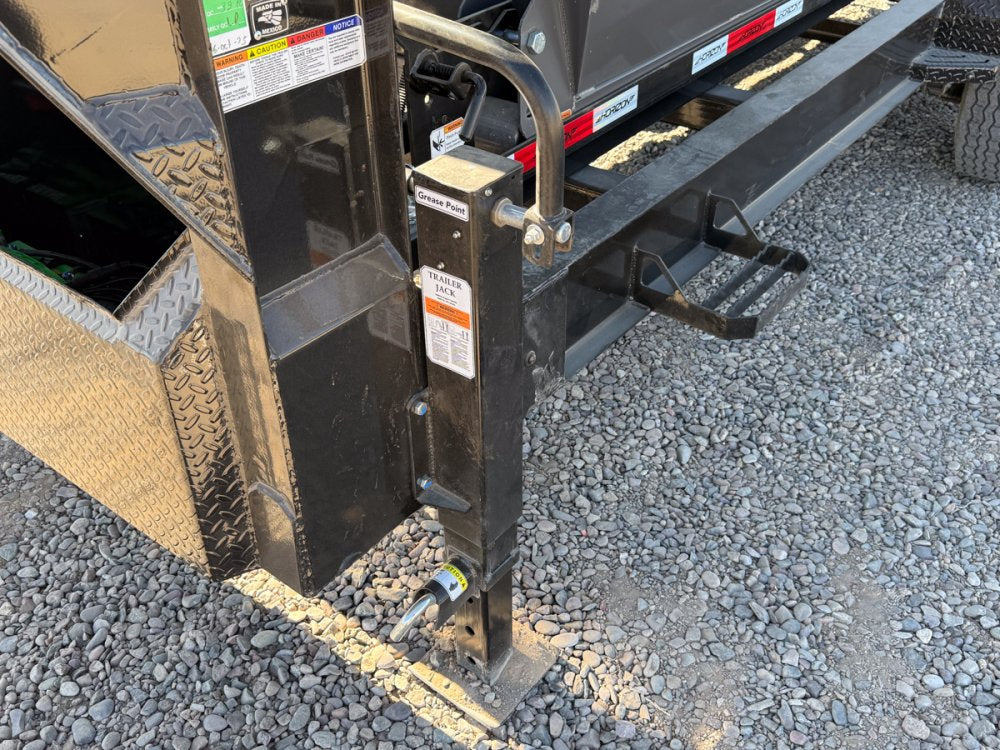 Horizon 16' RDZ GN Roll off Bundle (2) 8k Axles + 3 Bins w/ 4' Walls 13900