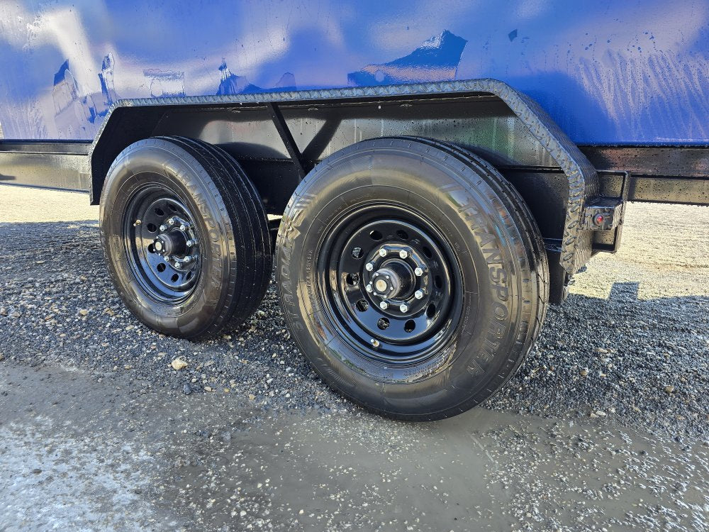 Dura Haul 16' GN Roll off Bundle (2) 8k Axles + 3 Bins w/ 4' Walls 01093A