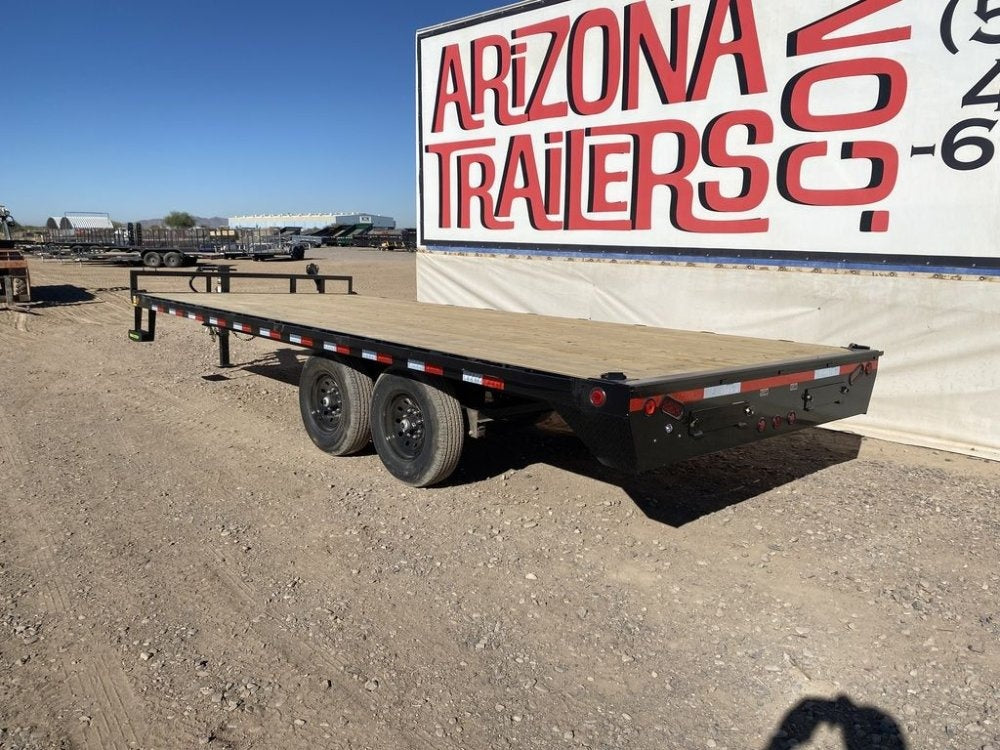 102" x 20' Tandem Axle Deck Over Trailer - Bumper Pull Deckover - TrailerSwap