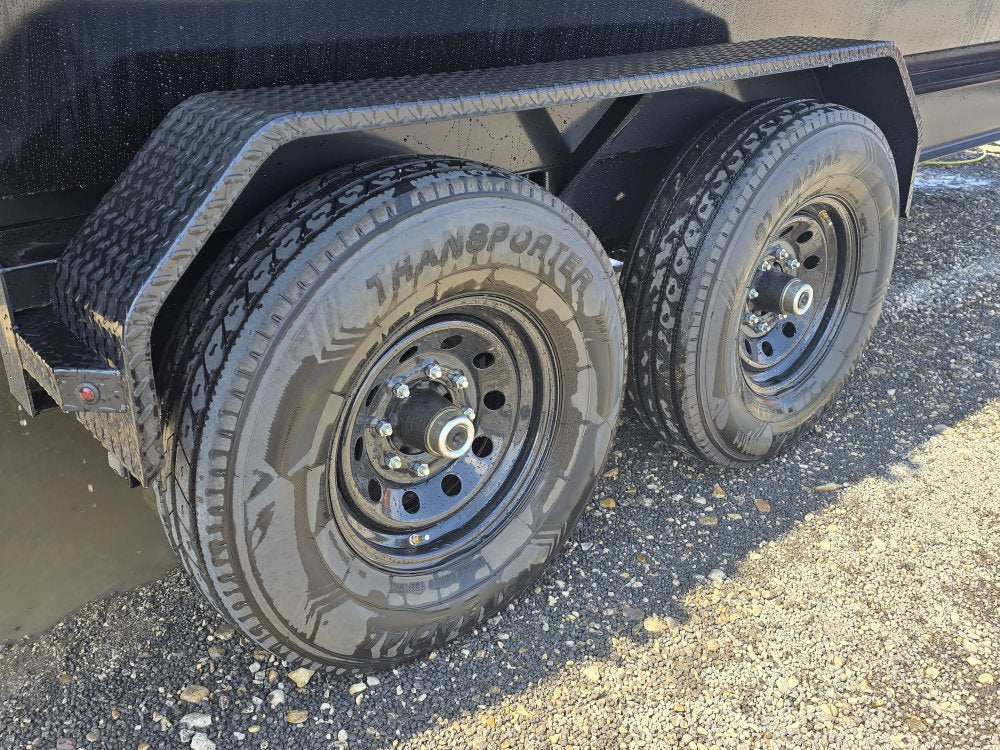 Dura Haul 16' GN Roll off Bundle (2) 7k Axles + 3 Bins w/ 4' Walls 10963