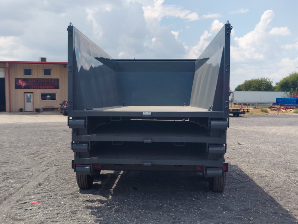 Dura Haul 16' GN Roll off Bundle (2) 8k Axles + 3 Bins w/ 4' Walls 10973
