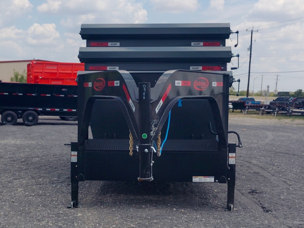 Dura Haul 16' GN Roll off Bundle (2) 8k Axles + 3 Bins w/ 4' Walls 10973