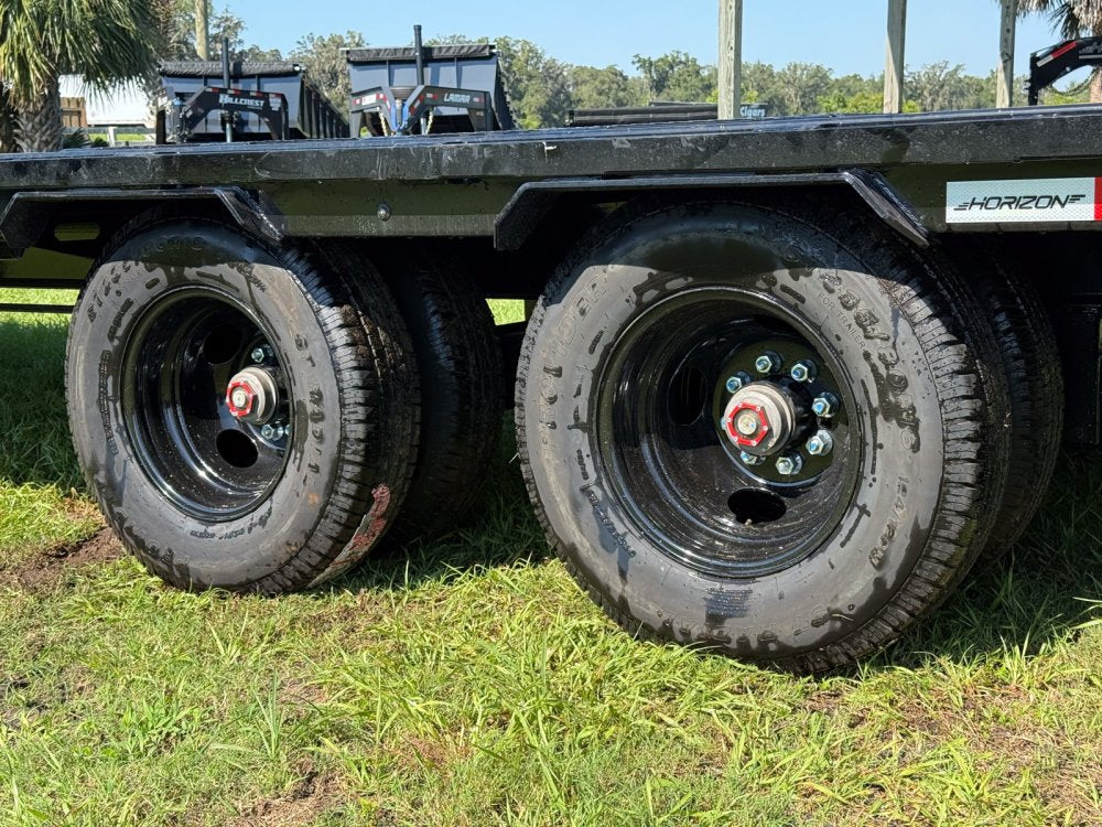 40' FHZ Gooseneck Deckover (2) 12K Axles Mega Ramps 25.9 GVWR 13078