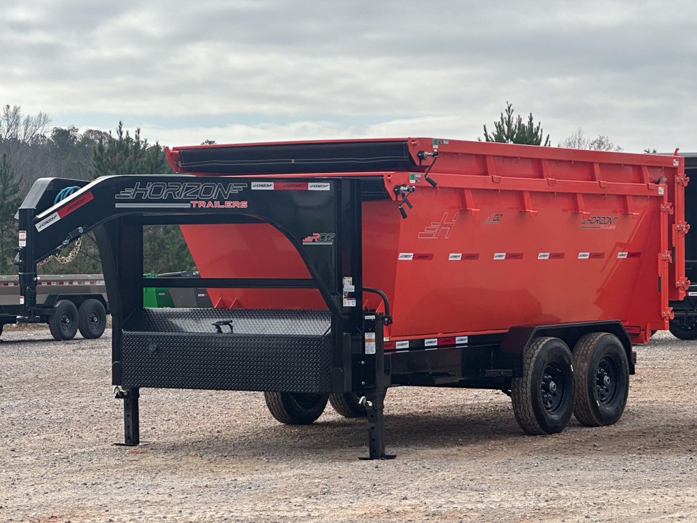 Horizon 14' RDZ GN Roll off Bundle (2) 7k Axles + 2 Bins w/ 4' Walls 4939