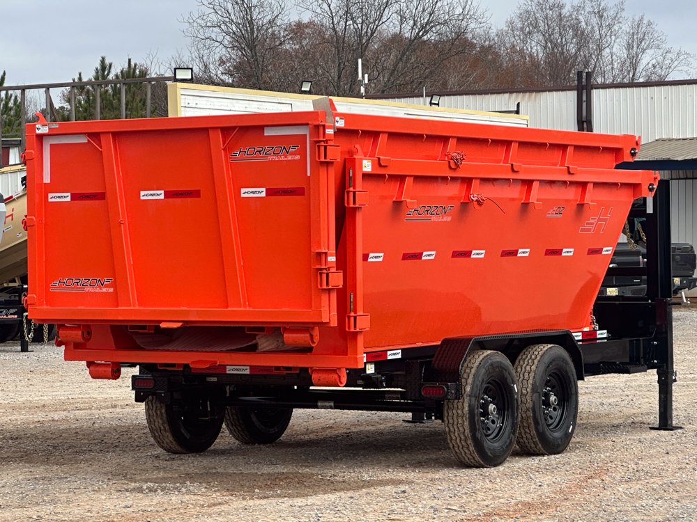 Horizon 14' RDZ GN Roll off Bundle (2) 7k Axles + 2 Bins w/ 4' Walls 4939