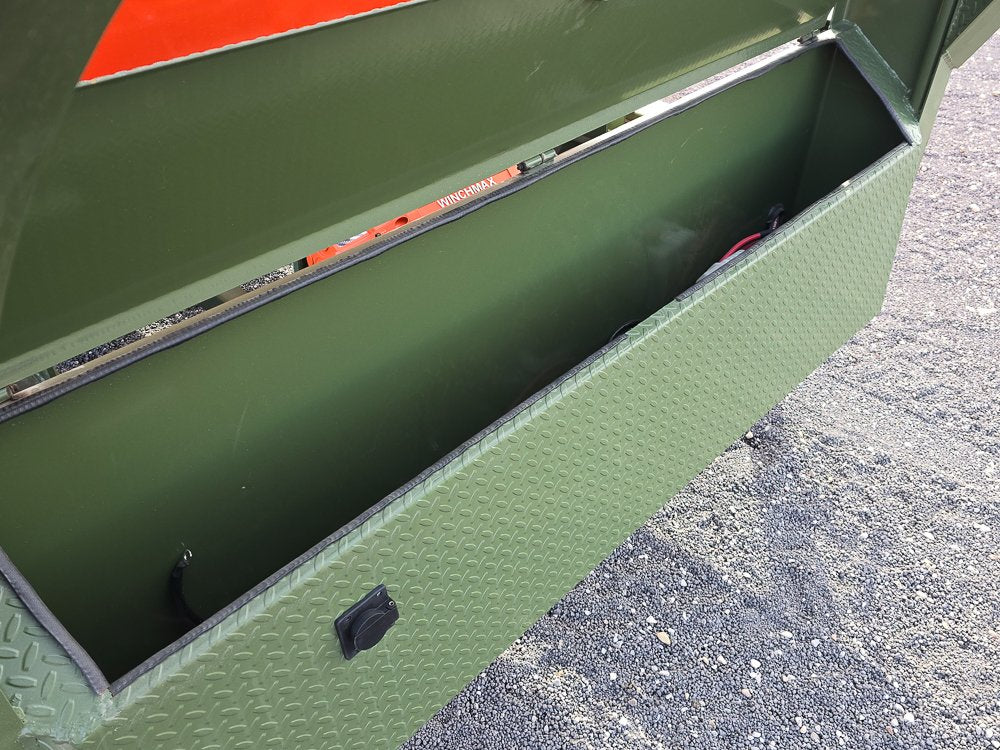 Horizon 16' RDZ GN Roll off Bundle (2) 7k Axles + 1 Bin w/ 6' Walls 7410-E